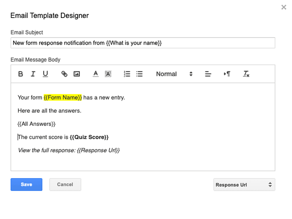 Email Designer